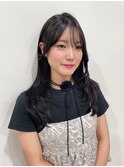 韓国ヘア/レイヤーカット/ブルーブラック 吉祥寺桜