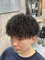 ビカムメンズヘアー 栄店(become men's hair)&nbsp;縦落ちハードツイストスパイラルパーマ／名古屋／栄／メンズヘア