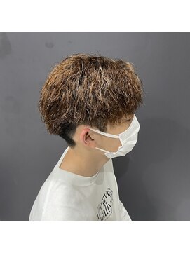 クレオ 片江店(CREO) ツイストパーマブラウンカラー