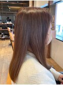 ダブルカラーショートボブインナーカラーハイライトケアブリーチ