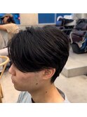 毛流れセンターパート