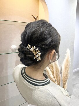 カラークチュール(Color Couture) メルティカラー/フェミニンロング/似合わせカット/着物ヘア