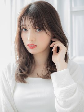 モッズヘア 越谷(mod's hair) 外国人風シースルーバングニュアンスパーマh3越谷20代30代40代