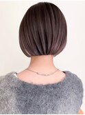 ハイライトバレイヤージュダブルカラーショートカット