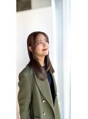 韓国ヘア　2wayバング  レイヤーカット くびれヘア  顔周り