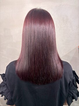 オジョマノ(OjOmano) ブリーチインナーカラーダブルカラーハイライト髪質改善20代30代