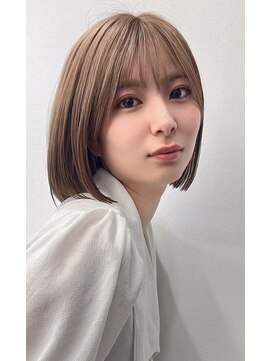 メルバイグラフ 梅田(mel by GRAFF) 【ミニボブ】ナチュラルボブ/ストレートボブ/ショートボブ