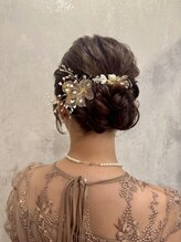 ヘアアレンジメント ボガスティーズ 溝の口店(Hair arrangement Vogusty's) アップヘア/結婚式/参列/王道ヘア