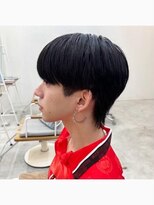 ロミー 本厚木(ROMMY.)&nbsp;メンズヘア韓国マッシュ◎ショートくびれウルフチャコールグレー