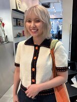 シータ(sheta)&nbsp;【表参道sheta小林】ホワイトブロンドグランマッシュハイトーン