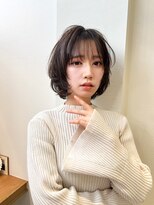 ロンドアベニール 北千住(Lond avenir)&nbsp;オリーブグレー/レイヤーカット/黒髪/マロンベージュ/北千住