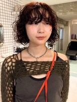 束&nbsp;orange color とperm style