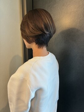 可愛い艶感ショート