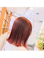 ナチュラル 東川口店(Natural) ピンクブラウン/外ハネボブ