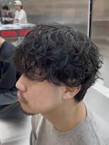 フィフスパーク(fifth PARK)&nbsp;シャドウパーマルーズパーマメンズマッシュ渋谷