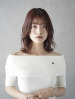 エルズ 大宮店(ailes)&nbsp;《yuzu》イメチェン/ピンクベージュ/アンブレラカラー/前髪/大宮