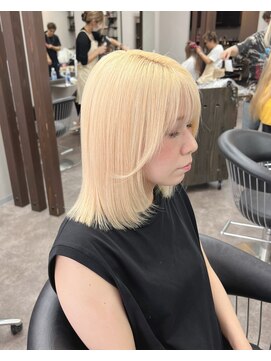 モアムー(Moremuu) 【青木 淳】ブロンド/抜きっぱなしブロンド