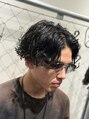フランクスバーバーリベラルド 横浜(FRANK'S BARBER LIBERALD)&nbsp;グランジパーマ【横浜/メンズ/MEN’S/メンズ理容室/理容室】
