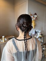 シー 岡崎(,SHE)&nbsp;カチモリヘアヘアアレンジタイトスタイル
