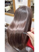 ヘアーアンドメイクビィフォー(hair&make b four)&nbsp;つるりんちょ。ZERO髪質改善カラー