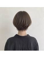 アンリエラ(Unliera)&nbsp;ショートボブ/くびれショート/アッシュブラウン/松山美容室