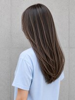 トゥルートラスト 和戸店(True Trust)&nbsp;ロング ハイライト ロングレイヤー ミルクティーベージュ