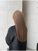 【ameri chouchou 柏】低彩度、ブリーチなしベージュ系カラー♪