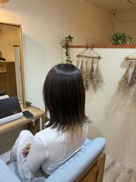 hair＆relax salon UMI&nbsp;透明感ダークグレージュ