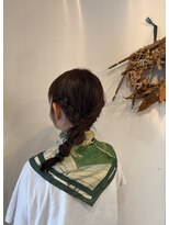 スロウヘアー SLOW HAIR&nbsp;編み下ろし