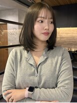 シア 富雄店(Sia.)&nbsp;olive/ブリーチなしダブルカラー/10トーン/韓国