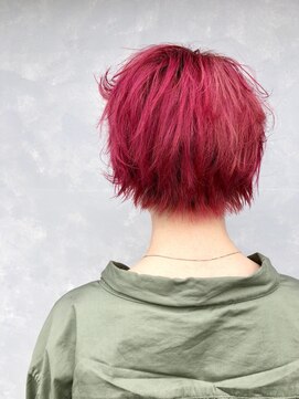 へアメイクワンプラス 四日市(HAIR MAKE ONEplus) カラーバター ピンク