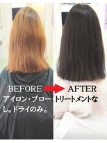 ヘアーデザインムーヴ(Hair design MOVE) カットカラー髪質改善