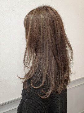 グランシュ 青葉台店(GranCieux) 細めハイライト×マットグレージュ☆