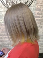 グロウ 上野御徒町(grow)&nbsp;耳かけ/フォギーベージュ/マッシュウルフ/外ハネ[上野/御徒町]