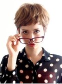 ☆眼鏡の似合う大人可愛いベリーショート☆