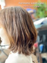 ハーモニックサロン キュア(harmonic salon Cure) ミディアムスタイル