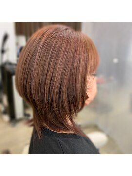 クレス 武蔵浦和店 ふんわりやわらかスモーキーピンク