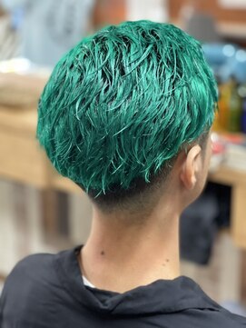 スウェル(SWELL) 福岡市城南区ショートグリーンカラー