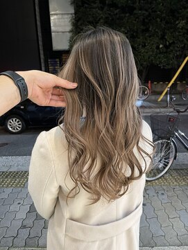 ラフ(LAFF) #黒髪#ボブルフ#ネビージュ#小顔#ワンレン