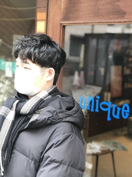 ユニーク(unique) comma，perm