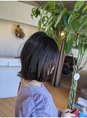 ボブ外ハネナチュラルスタイル♪