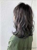 アーサス バイ ヘッドライト 盛岡店(ursus by HEADLIGHT)&nbsp;ハイライト×アッシュグレイ×デジタルパーマ