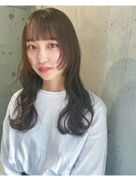 ラニヘアサロン(lani hair salon) 顔周りデザインゆるふわロング