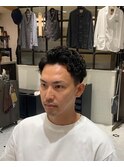 【LUDLOW BLUNT】ハードパーマ ツーブロック