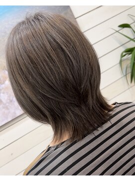 ラニハナクドウ(lanihana.kudo) +＊～白髪ぼかしハイライト【ブリーチへのこだわり】～＊+