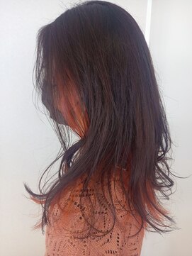 リバイブ ヘアー リュッカプラス(Revive Hair Lycka+) インナーカラー/オレンジ