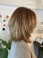 ボンドヘアーアンドスタイル(bond hair&style)&nbsp;ハイライトの入ったレイヤースタイル、好きです。