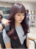 大人ガーリー チョコレートカラー ラベンダーピンク 学割U24