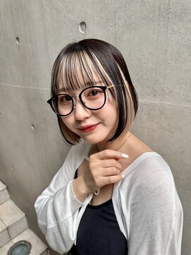 ロンド ストラーダ 心斎橋(Lond strada) シルキーベージュ×グレージュカラー【髪質改善/縮毛矯正】