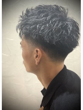 ヒロギンザ 銀座一丁目店(HIRO GINZA) スキンフェード×スパイキーショート